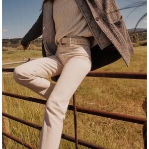 Madewell The Perfect Vintage Jean Cream Size 31